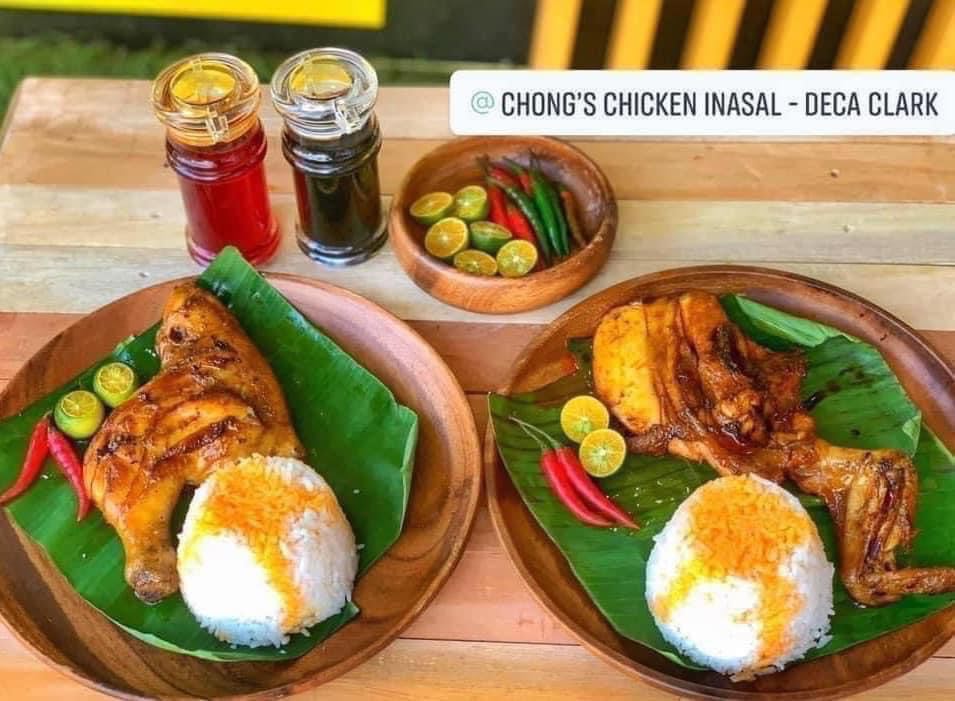 Chong’s Chicken Inasal DECA Clark menu in Angeles City Express Food
