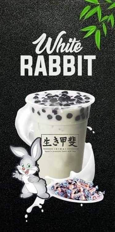 White Rabbit Milk Tea Injoy Ikigai Japan's Premium Fresh Milk Tea menu in Olongapo City | ordermo