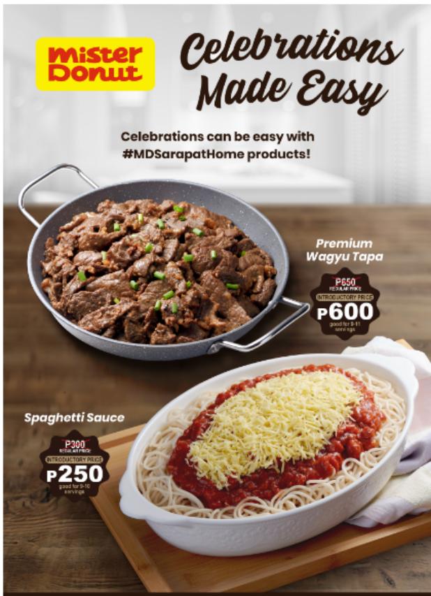 Mister Donut Sagrada Puregold Jr. menu in Baliwag