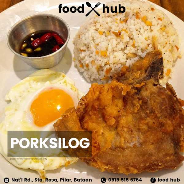 Food Hub Pilar menu in Pilar Express Food Delivery ordermo.ph