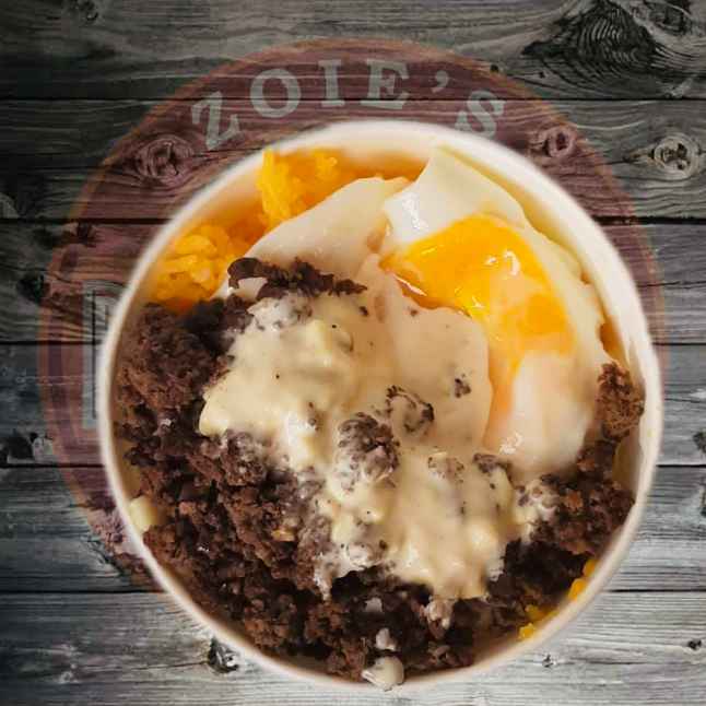 Zoie's Bacsilog Project menu in City of Valenzuela Express Food