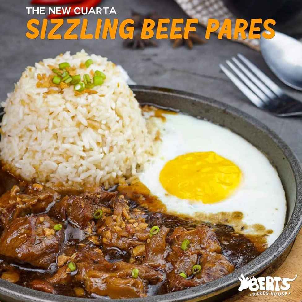 Kuya Bert's Pares House menu in Angeles City Express Food Delivery